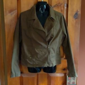 Ladies double breasted Army style jacket